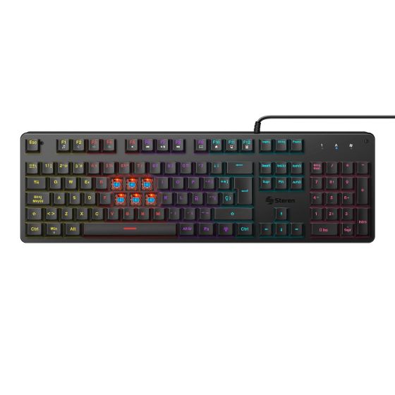 Teclado USB mecanico Gamer Steren Tienda en Linea